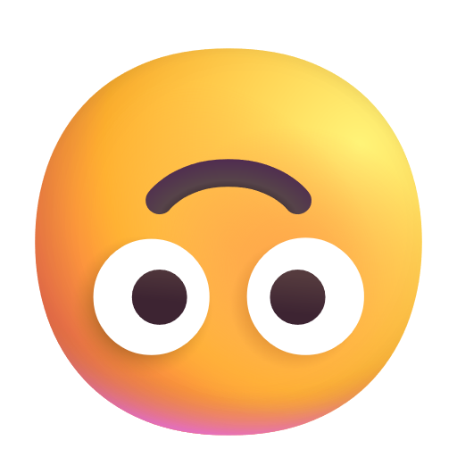 Upside-down Face on Microsoft 3D