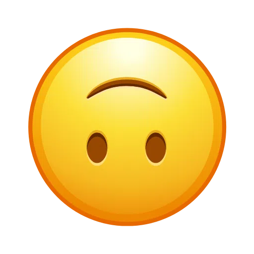 Upside-down Face on Telegram