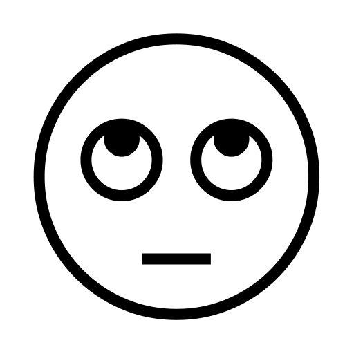 Face With Rolling Eyes on Noto Emoji