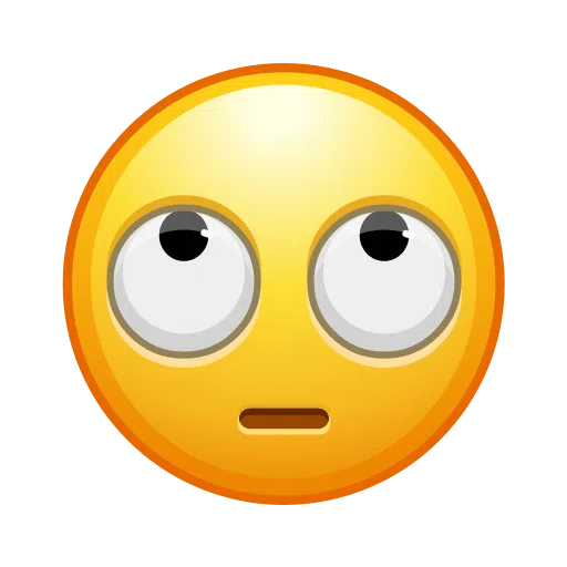 Face With Rolling Eyes on Telegram