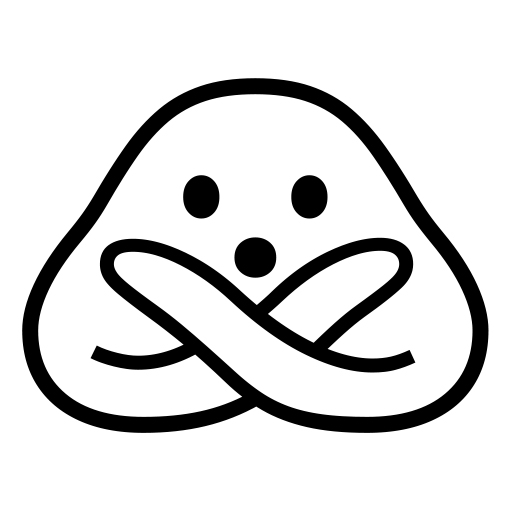 Face With No Good Gesture on Noto Emoji