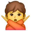 Face With No Good Gesture on Samsung