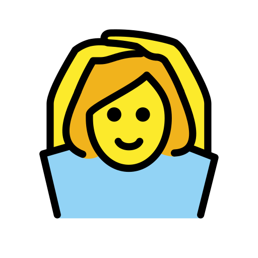 Woman Gesturing Ok on OpenMoji