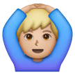 Man Gesturing Ok: Medium-Light Skin Tone on Samsung