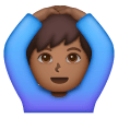 Man Gesturing Ok: Medium-Dark Skin Tone on Samsung
