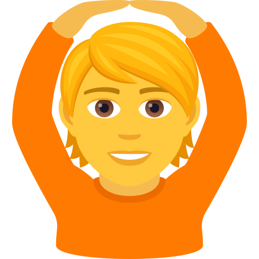 Face With Ok Gesture on JoyPixels