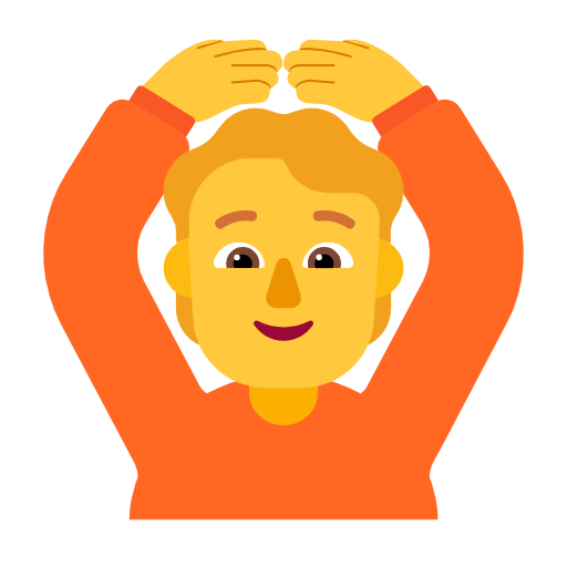 Face With Ok Gesture on Microsoft Fluent
