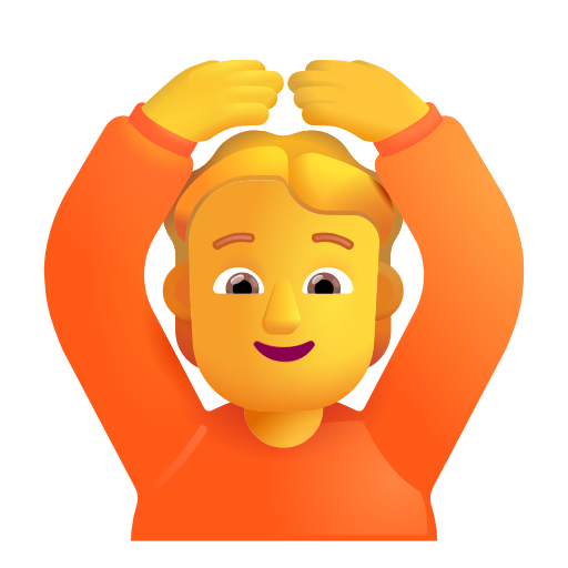 Face With Ok Gesture on Microsoft 3D