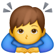 Man Bowing on Samsung