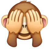 See-no-evil Monkey on WhatsApp