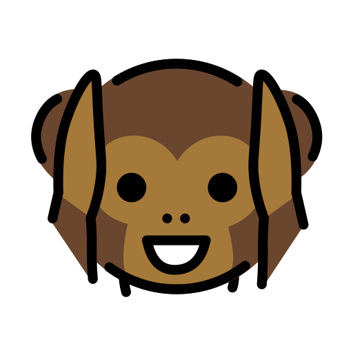 Hear-no-evil Monkey on OpenMoji