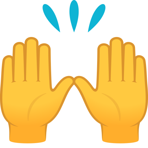 Person Raising Both Hands In Celebration on JoyPixels