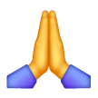 Person With Folded Hands on Samsung