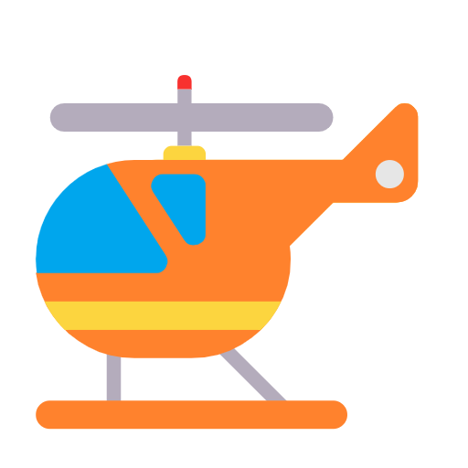 Helicopter on Microsoft Fluent