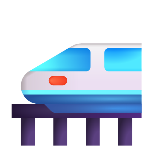 High-speed Train on Microsoft 3D