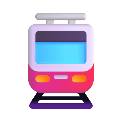 Tram on Microsoft 3D