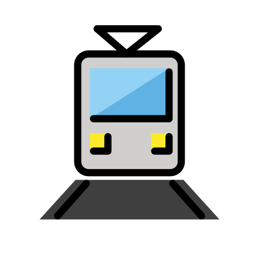 Tram on OpenMoji