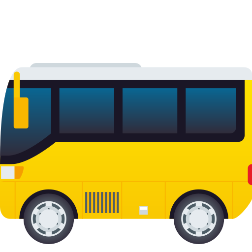 Bus on JoyPixels