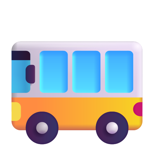 Bus on Microsoft 3D