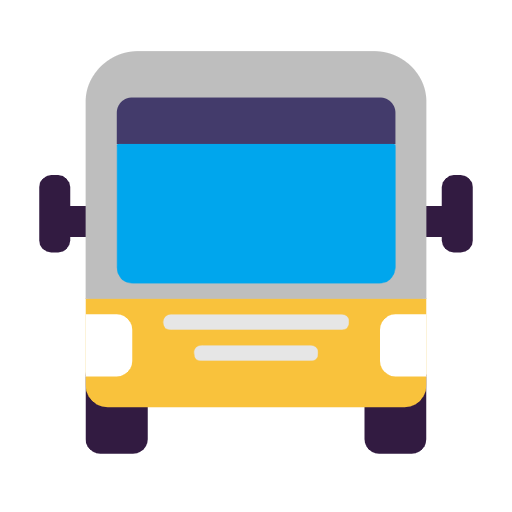 Oncoming Bus on Microsoft Fluent