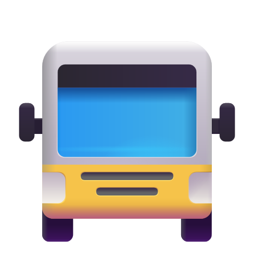 Oncoming Bus on Microsoft 3D