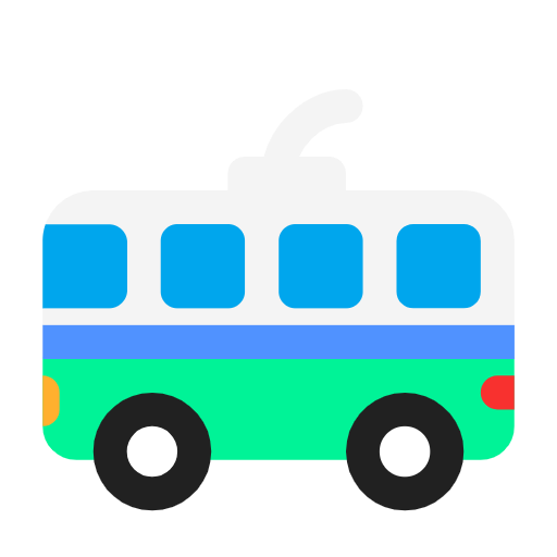 Trolleybus on Microsoft Fluent