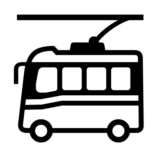 Trolleybus on Noto Emoji