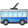 Trolleybus on Samsung