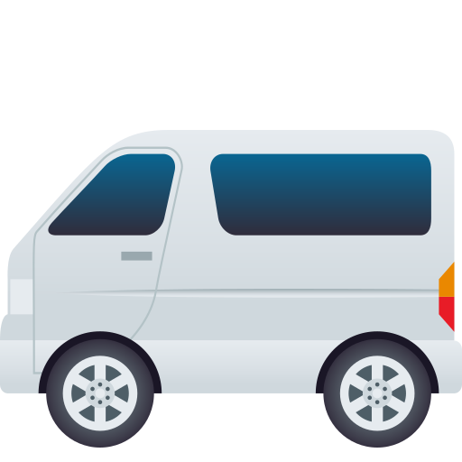 Minibus on JoyPixels