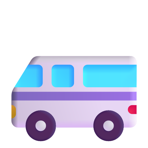 Minibus on Microsoft 3D