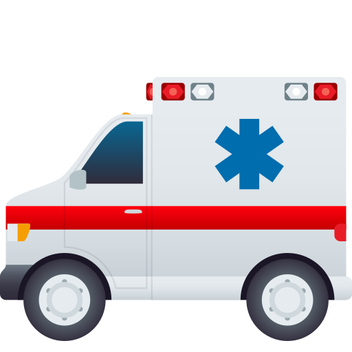 Ambulance on JoyPixels
