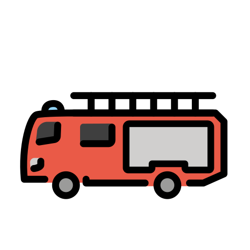 Fire Engine on OpenMoji