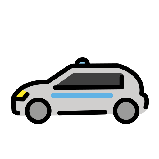 Police Car on OpenMoji