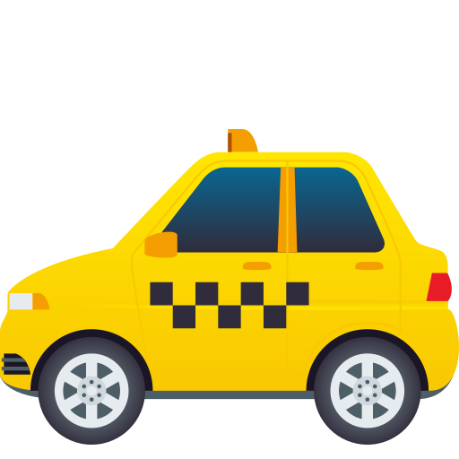Taxi on JoyPixels