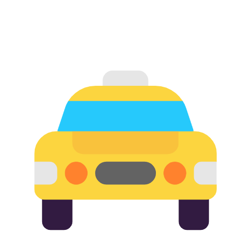 Oncoming Taxi on Microsoft Fluent