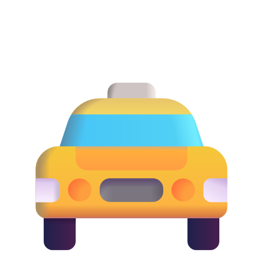 Oncoming Taxi on Microsoft 3D