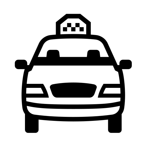 Oncoming Taxi on Noto Emoji