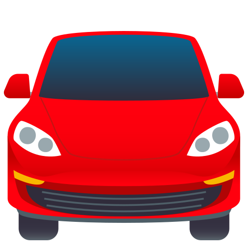 Oncoming Automobile on JoyPixels