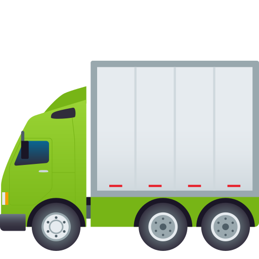 Articulated Lorry on JoyPixels
