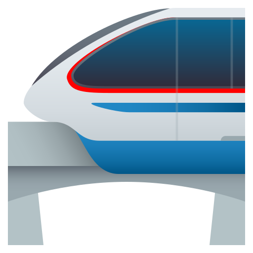 Monorail on JoyPixels