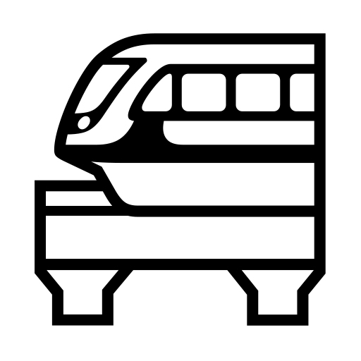 Monorail on Noto Emoji