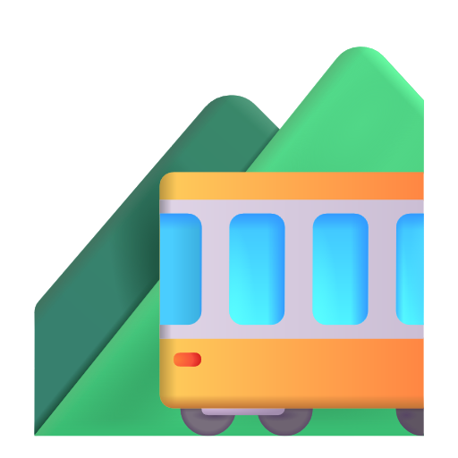Mountain Railway on Microsoft 3D