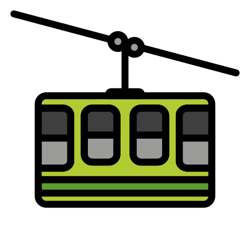 Mountain Cableway on OpenMoji