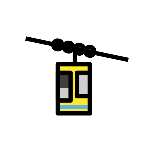 Aerial Tramway on OpenMoji
