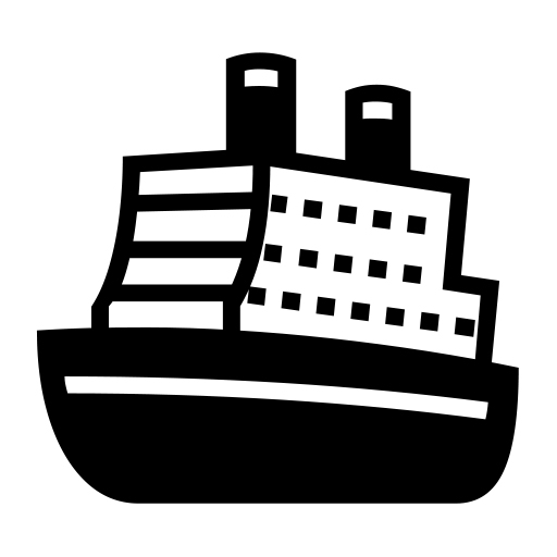 Ship on Noto Emoji