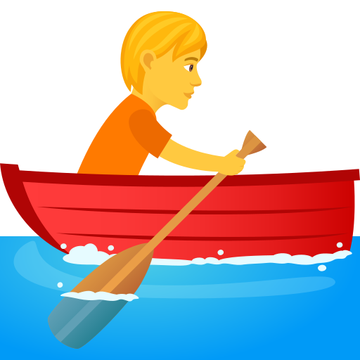Rowboat on JoyPixels