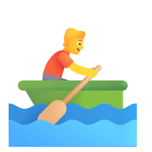Rowboat on Microsoft 3D