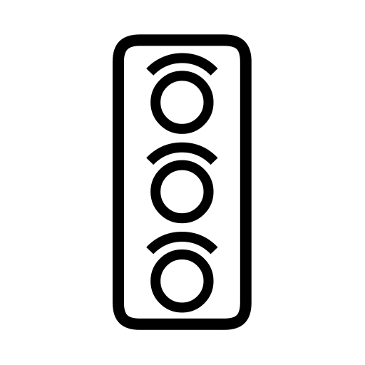 Vertical Traffic Light on Noto Emoji