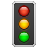 Vertical Traffic Light on WhatsApp