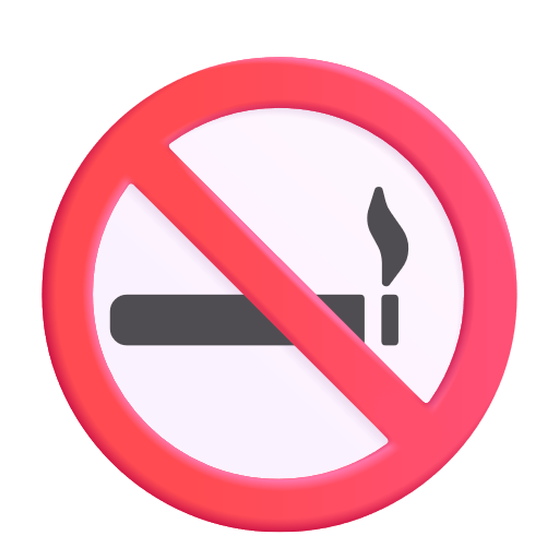 No Smoking Symbol on Microsoft 3D